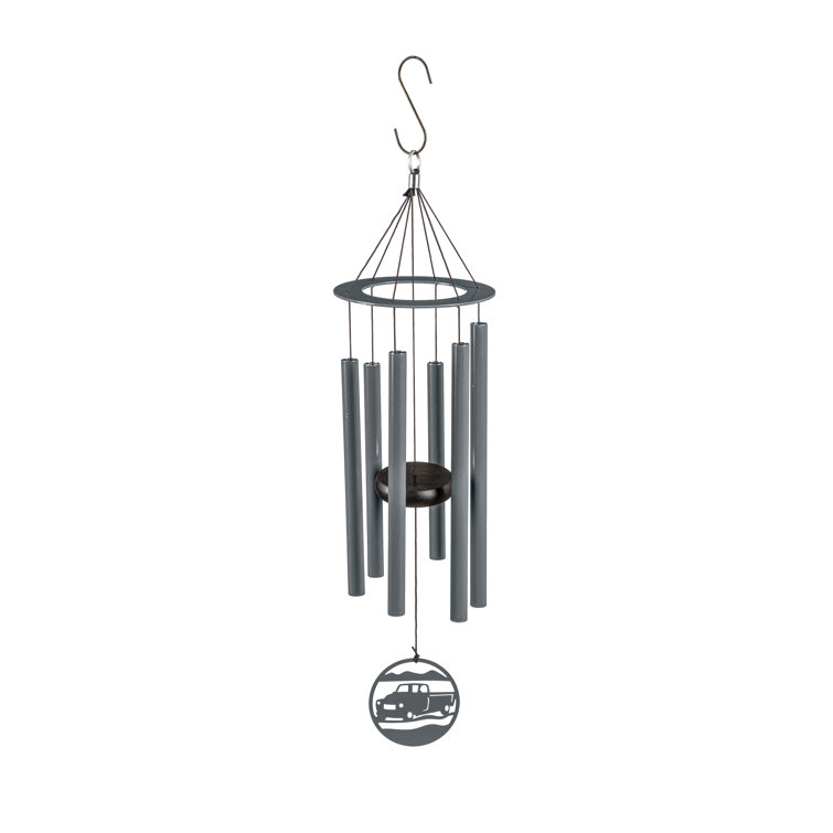 Millwood Pines Southwest Laser Cut Metal Hand Tuned Wind Chime
